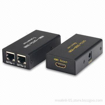 30m HDMI Extender, Over Cat5e/6 Cable , Supports 1,080p Display, Includes 1 Unit Sender